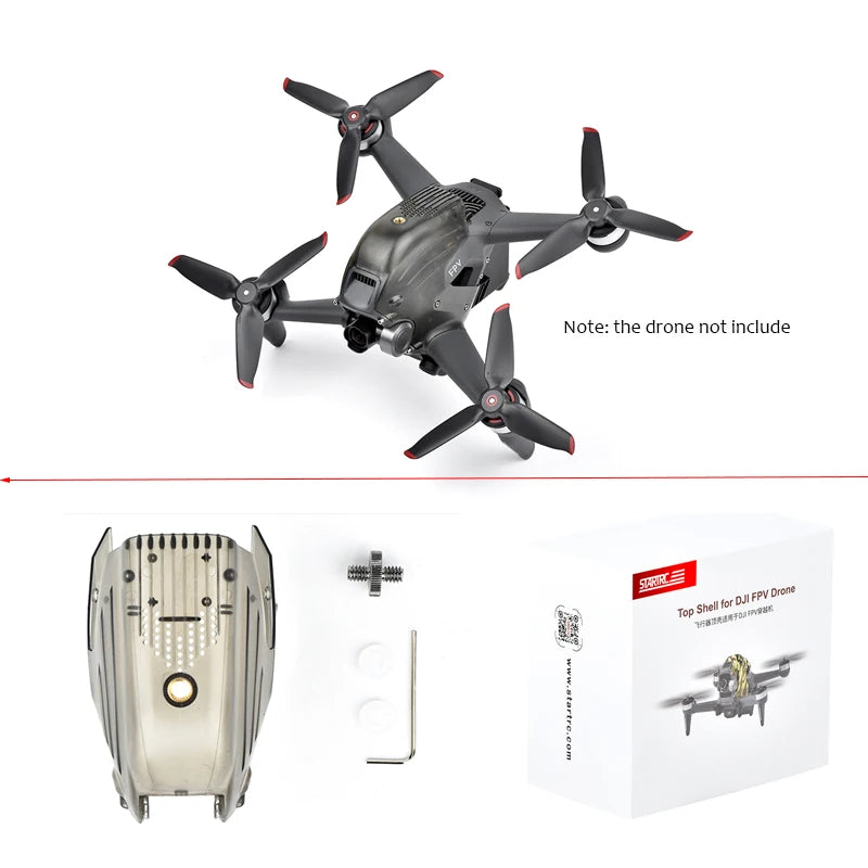 Propellers Guard for DJI FPV Combo Drone Blade Protection Ring Anti-collision Integrated Props Protective Cover Accessories