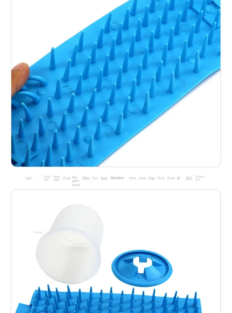 Pet Supplies for Small and Large Dogs - Dog Paw Cleaner Cup, Silicone Pet Feet Washer, Cat Paw Cleaning Tool, Portable