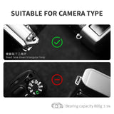 Mr.stone Handmade Genuine Leather Camera Strap For sony a7cR fujifilm XT5 Leica M1 Camera Shoulder Sling Belt (Shoulder support)