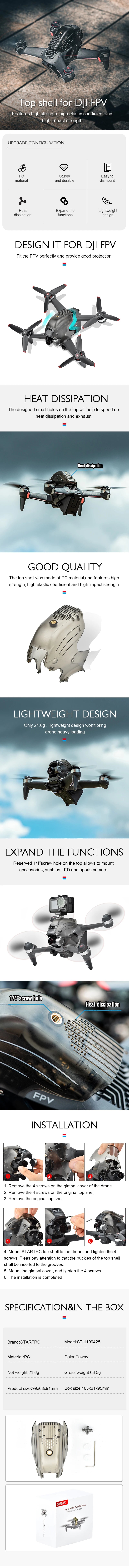 Propellers Guard for DJI FPV Combo Drone Blade Protection Ring Anti-collision Integrated Props Protective Cover Accessories