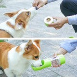 Pet Dog Water Bottle Portable Drinking Water Feeder Bowl Cat Food Feeding For Puppy Outdoor Walking Travel Supplies Pet Products