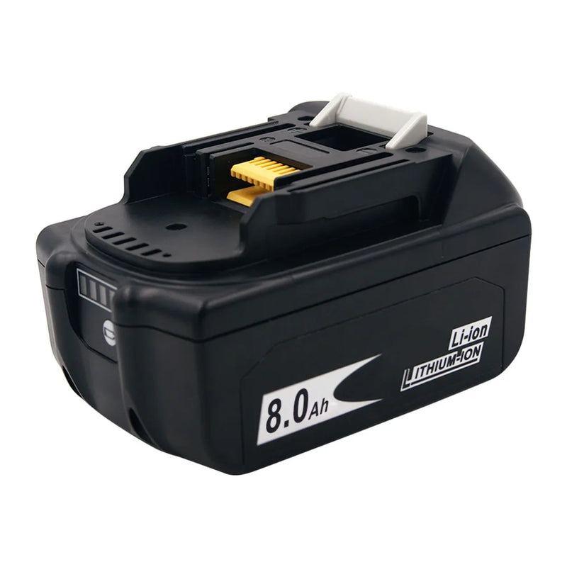 Latest BL1880B BL1860B 18V 8.0Ah 6.0A 3.5A Li Ion Rechargeable Battery for Makita 18V BL1830 BL1840 BL1850 BL1815 Cordless Drill