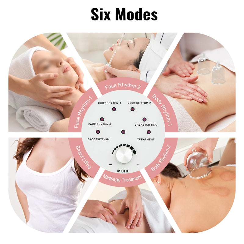 Electric Vacuum Pump Massage Breast Massager Enlargement & Butt Lifting Body Shaping for Beauty Salons, Hospitals, Spas