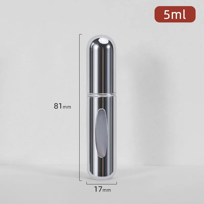 Perfume Spray Refillable Bottle 1PC 5ml 8ml Mini Portable Atomizer Jar Scent Pump Empty Container Cosmetic Liquid Tools