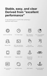 Xiaomi M3 Pro Drone 8K Triple-camera Professional HD Aerial Photography Obstacle Avoidance Brushless Motor GPS Return Drone ﻿