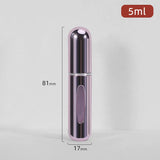 Perfume Spray Refillable Bottle 1PC 5ml 8ml Mini Portable Atomizer Jar Scent Pump Empty Container Cosmetic Liquid Tools