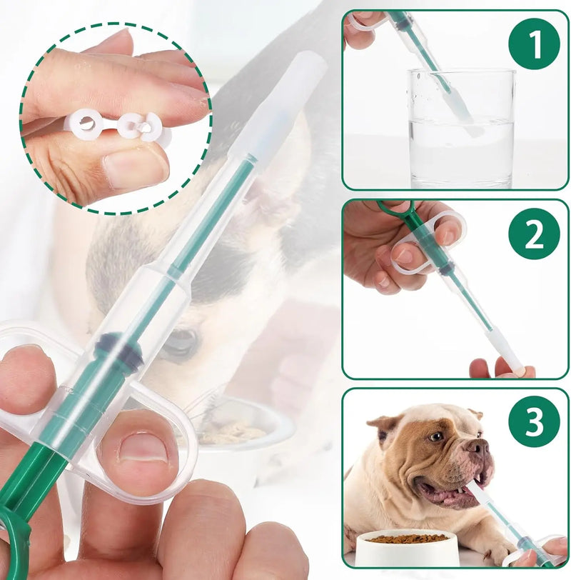 Pet Feeding Syringe Safe and Comfortable Pet Cat Dog Feeding Medicine Stick Deworming Liquid Medicine Syringe Pet Supplies