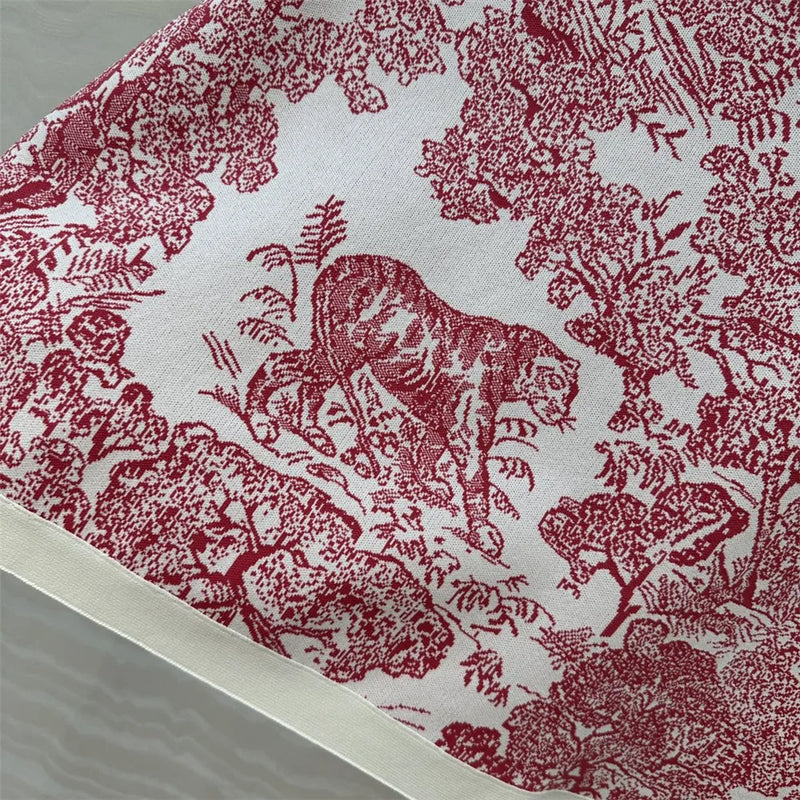 Women's Clothing Early Autumn New Style Temperament Jungle Jacquard Knitted Cardigan Top+French Elegant Half Skirt Two-Piec