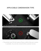 Mr.stone Handmade Genuine Leather Camera Strap For sony a7cR fujifilm XT5 Leica M1 Camera Shoulder Sling Belt (Shoulder support)