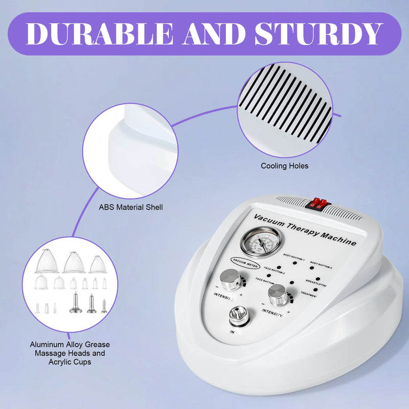 Electric Vacuum Pump Massage Breast Massager Enlargement & Butt Lifting Body Shaping for Beauty Salons, Hospitals, Spas