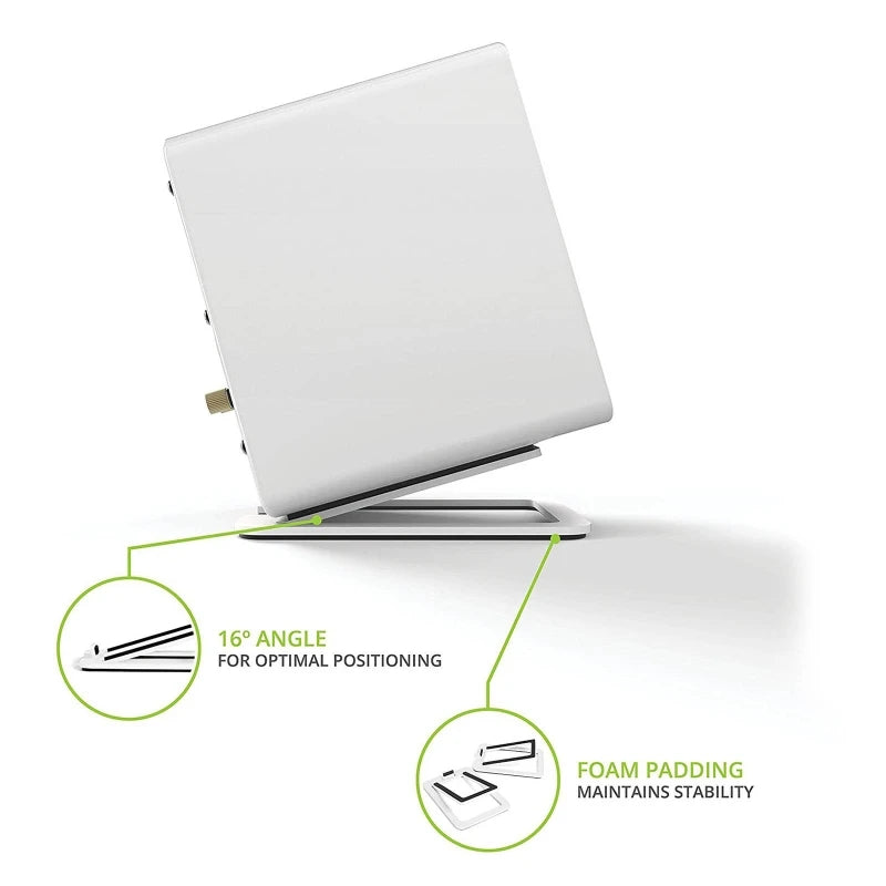 16° Dip Angle Desktop Computer Speakers Holder Bracket Durable Metal Audio Stand for Kanto's YU4 Active Speaker Accessories