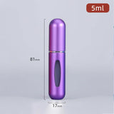 Perfume Spray Refillable Bottle 1PC 5ml 8ml Mini Portable Atomizer Jar Scent Pump Empty Container Cosmetic Liquid Tools