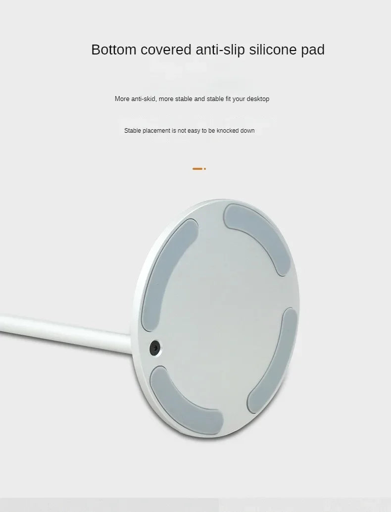 Curved Aluminum Headphone Stand Rack Sturdy Metal Gaming Headset Earphone Holder Hanger with Solid Base for Table Desk Display