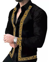 Europe and the United States men's clothing autumn independent station cross-border new hot street men fashion casual printed yo