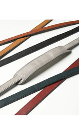 Mr.stone Handmade Genuine Leather Camera Strap For sony a7cR fujifilm XT5 Leica M1 Camera Shoulder Sling Belt (Shoulder support)