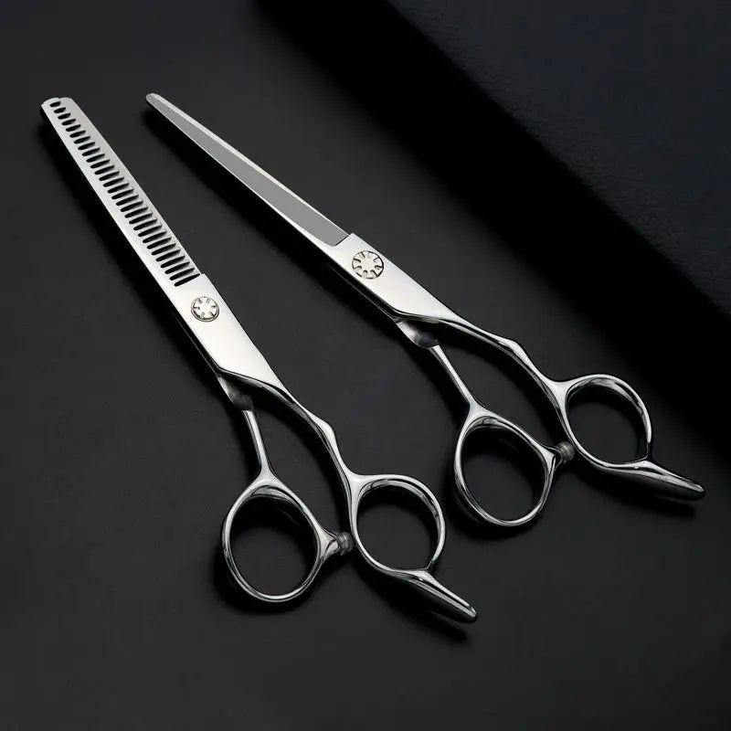 Professional Hairdressing Scissors Cutting Scissors Barber Accesories Hair Thinning Cut Metal Scissors Tooth Shears Styling Tool