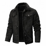 Men Clothing High Quality Male Thicken Leather Jacket Mens Warm Jacket Youth Fashion Casual Coat Winter Men Suede Leather Coat