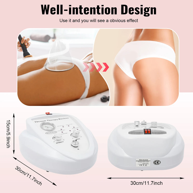 Electric Vacuum Pump Massage Breast Massager Enlargement & Butt Lifting Body Shaping for Beauty Salons, Hospitals, Spas