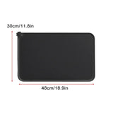 Pet Supplies Silicone Dog Bowl Mat with High Lips Non-Stick Waterproof Food Feeding Pad Puppy Feeder Tray Water Cushion Placemat