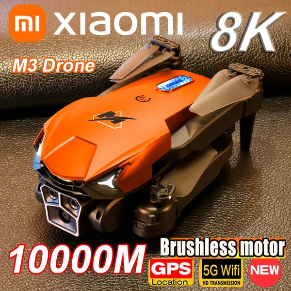 Xiaomi M3 Pro Drone 8K Triple-camera Professional HD Aerial Photography Obstacle Avoidance Brushless Motor GPS Return Drone ﻿