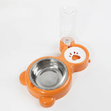 Pet Water Dispenser for Cats and Dogs  Automatic Water Storage Pet Food Bowl Food Container with Waterer Pet Supplies