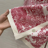 Women's Clothing Early Autumn New Style Temperament Jungle Jacquard Knitted Cardigan Top+French Elegant Half Skirt Two-Piec