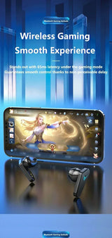 New X15 TWS Bluetooth Earphones Wireless Headphones 65ms Low Latency Earbuds Esport Gaming Headset Gamer Earphone Mic For phone