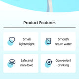 Portable Pet Dog Water Bottle Hiking Outdoor Leakproof Puppy Drinking Bowls for Small Medium Large Dogs Cats Chihuahua Supplies