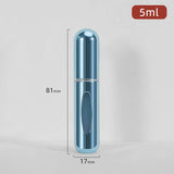 Perfume Spray Refillable Bottle 1PC 5ml 8ml Mini Portable Atomizer Jar Scent Pump Empty Container Cosmetic Liquid Tools