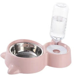 Pet Water Dispenser for Cats and Dogs  Automatic Water Storage Pet Food Bowl Food Container with Waterer Pet Supplies