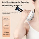 Ems Guasha Massage Brush Red Light Heating Body Shaping Lymphatic Drainage Detoxification Scraping Meridian Brush Fat Burner