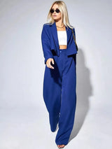 Women's Clothing Autumn New Fashion Casual Short Small Suit Slim Fit Trousers Women's Suit Костюм Женский Летний