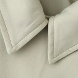 New women's clothing European and American style fashionable design sense lapel bat style short windbreaker