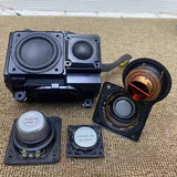 SOTAMIA Mini Power Speaker 1 Inch Silk Film Tweeter 2 Inch Full Range Speaker Long-stroke Passive Hifi Audio For Harman Kardon