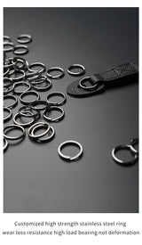 Mr.stone Handmade Genuine Leather Camera Strap For sony a7cR fujifilm XT5 Leica M1 Camera Shoulder Sling Belt (Shoulder support)