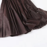Women's clothing summer new products European and American fashion versatile minimalist design casual tulle skirt