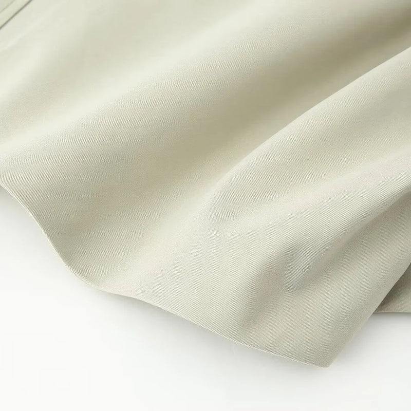 New women's clothing European and American style fashionable design sense lapel bat style short windbreaker