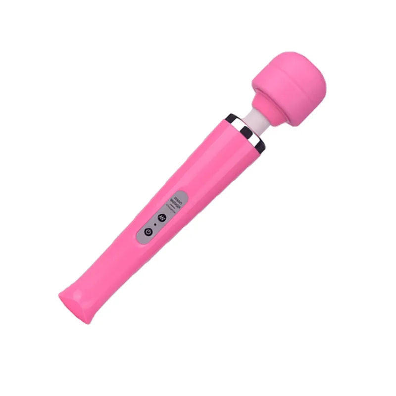 Multifunctional massage stick 10-frequency powerful vibrator Silicone material USB rechargeable large vibration massage stick