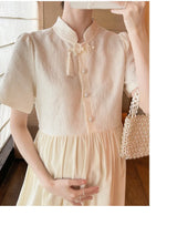 Pregnant Women's Clothing Summer Fashion New Style Loose and Slimming Dress
