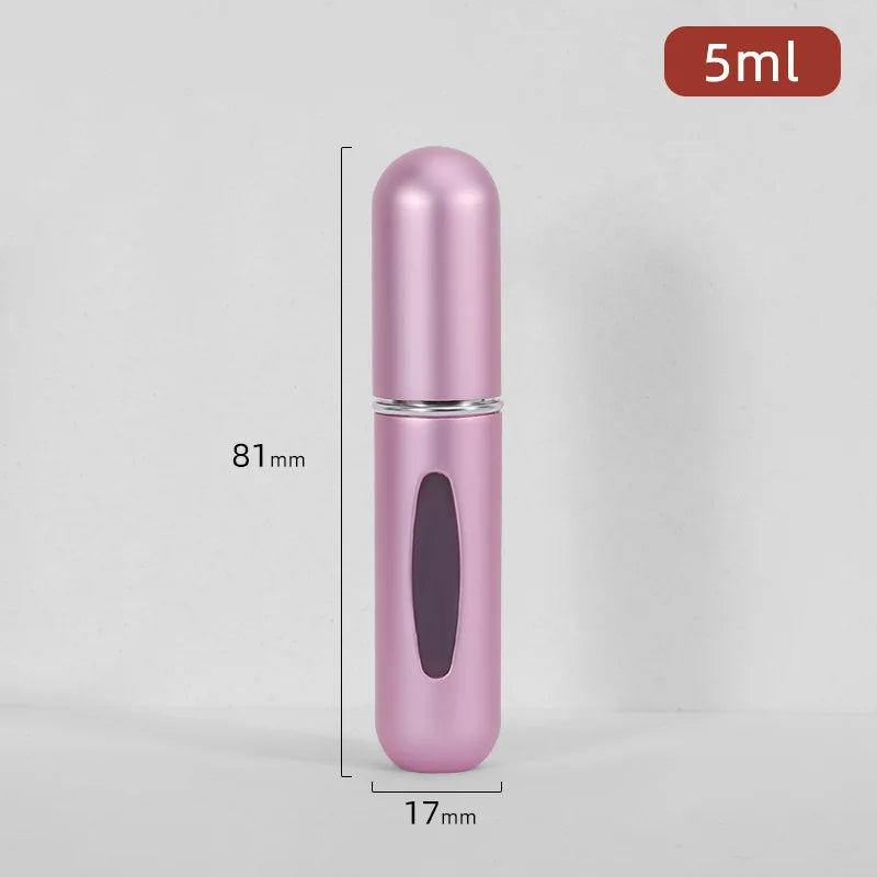 Perfume Spray Refillable Bottle 1PC 5ml 8ml Mini Portable Atomizer Jar Scent Pump Empty Container Cosmetic Liquid Tools