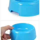 Pet Bowls Dog Cat Plastic Food Feeding Water Dish Bowl Feeder Pet Supplies  товары для собак  accesorios para perros