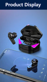 New X15 TWS Bluetooth Earphones Wireless Headphones 65ms Low Latency Earbuds Esport Gaming Headset Gamer Earphone Mic For phone