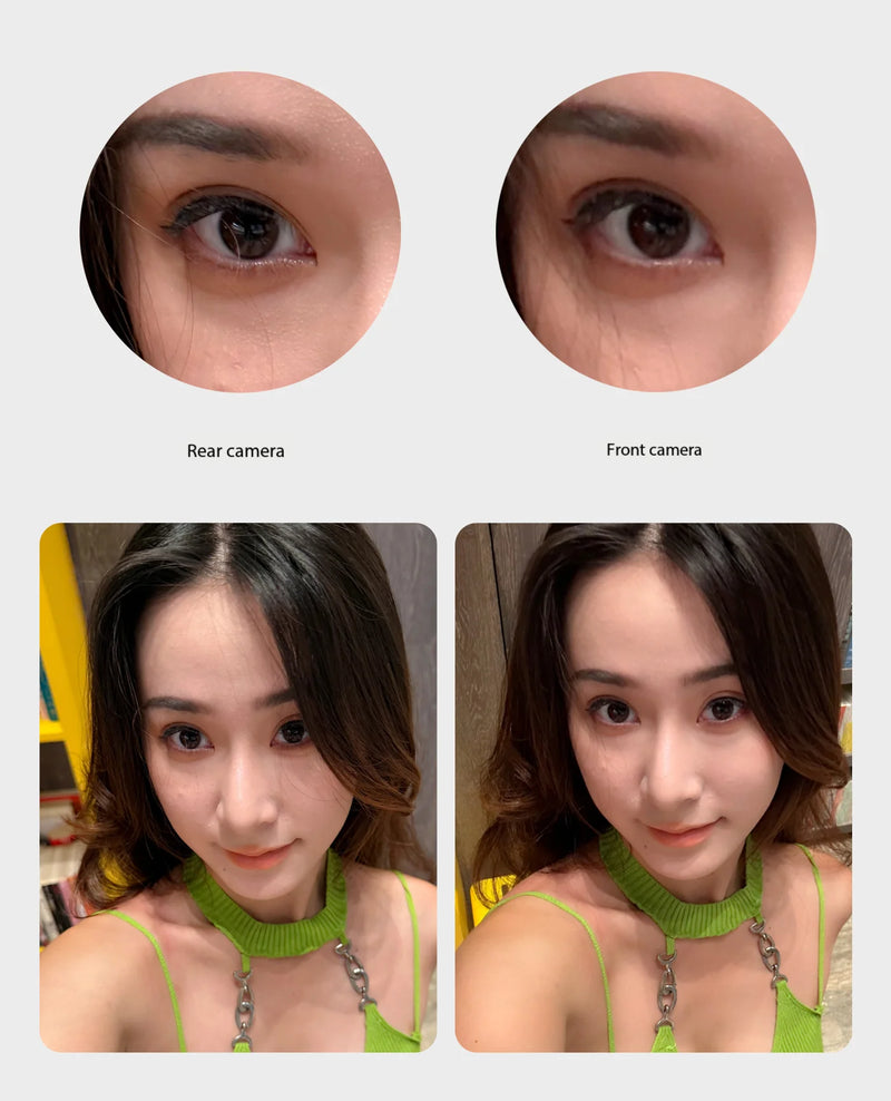 Fotorgear MS01 Magnetic Phone Selfie Monitor Screen for Smartphone Rear Camera Selfie Vlog Live Stream for iPhone Android