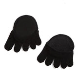 2Pcs=1Pair Toe Separator Foot Care Half Insoles Five Finger Socks Pads Bunion Sleeve Protector Hallux Valgus Forefoot For Women