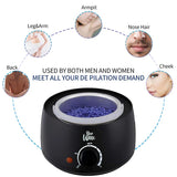 Wax Machine for Hair Removal Paraffin Heater Waxing Beans Depilatory Epilator Warmer Wax-melting Pot Wax Heater