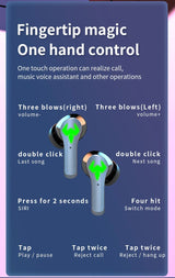 N35 TWS Gaming Earphones Touch Wireless Headphones Bluetooth 300mAh Battery Long Standby Earbuds HIFI Waterproof Headset