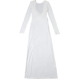 Women's Clothing Autumn New Style High-end Temperament Sexy Backless Dress Long Skirt Slim Fit Long Sleeved Dress