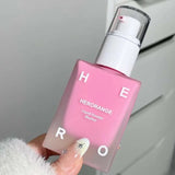 HERORANGE Matte Liquid Blush Velvet Blusher Peach Face Blusher Pigment Lasting Beauty Natural Cheek Tint Cream Blush Makeup 30ML