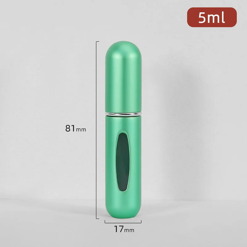 Perfume Spray Refillable Bottle 1PC 5ml 8ml Mini Portable Atomizer Jar Scent Pump Empty Container Cosmetic Liquid Tools