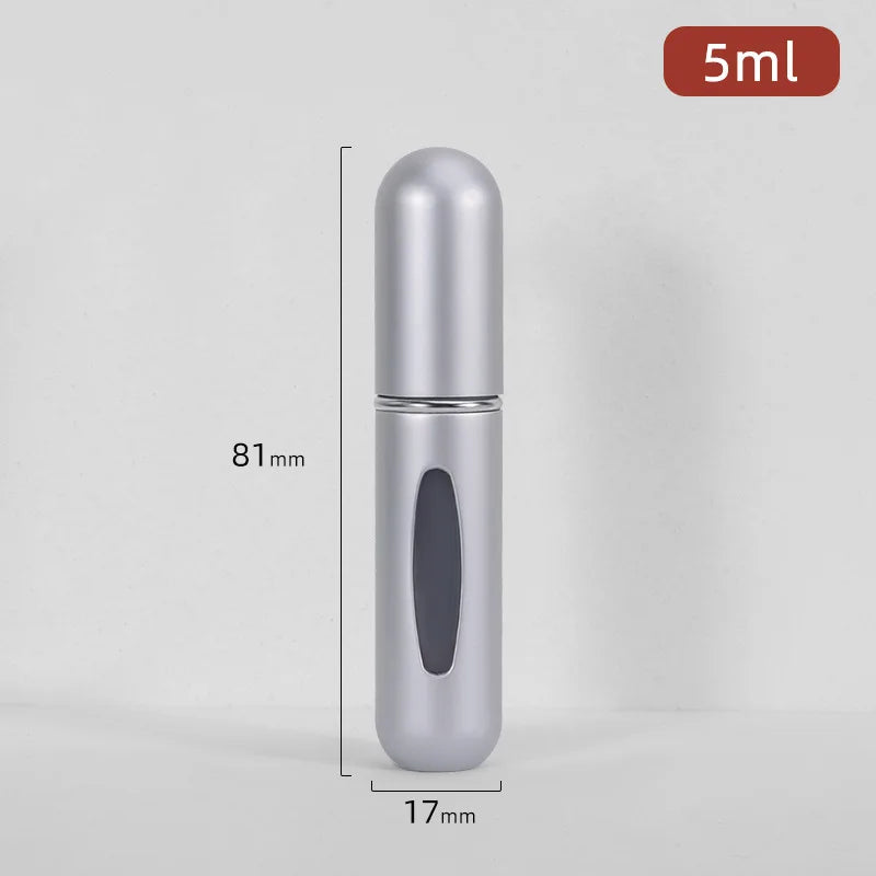 Perfume Spray Refillable Bottle 1PC 5ml 8ml Mini Portable Atomizer Jar Scent Pump Empty Container Cosmetic Liquid Tools